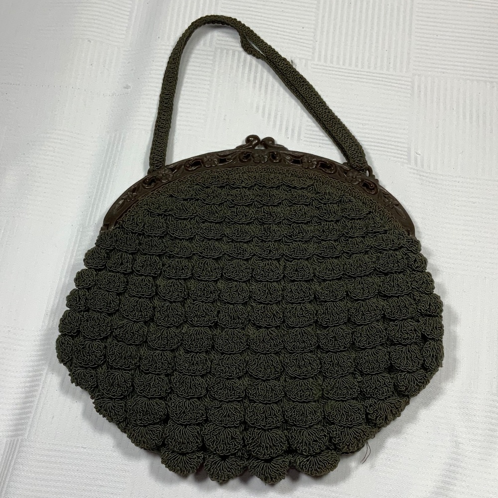 Vintage Round Clutch